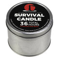 3-Wick 36-Hour Emergency Survival Candle | Long Burning Soy Blend