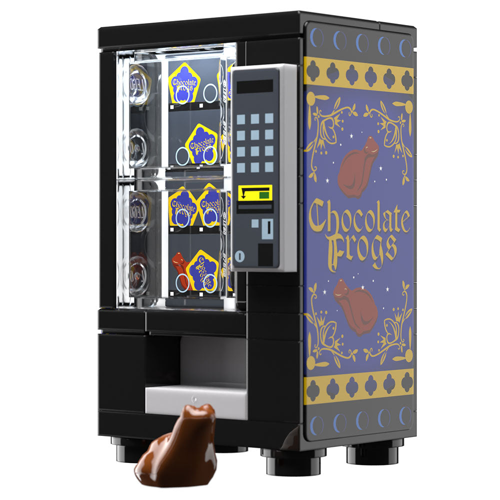 Chocolate Frogs Vending Machine Building Set made using LEGO parts
