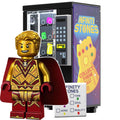 Infinity Stones Vending Machine w/ Official LEGO Adam Warlock Minifigure
